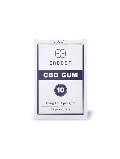 Endoca | CBD τσιχλα 10mg 10ΤΜΧ